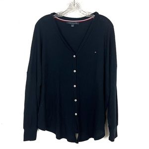 Tommy Hilfiger | Navy Blue Button Down Sweater Cardigan